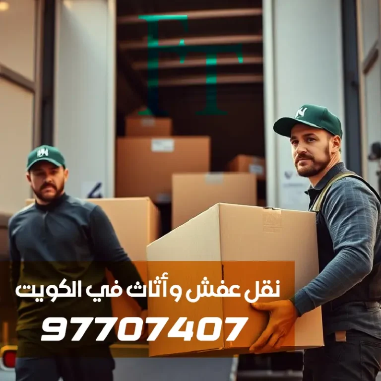 أفضل شركة نقل عفش الكويت شركة فيوتشر لنقل الأثاث